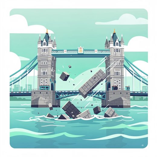 London Bridge is Falling Down 插画缩略图