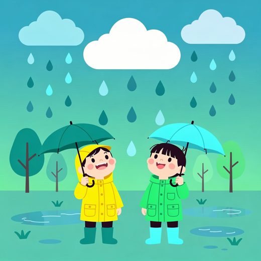 Rain Rain Go Away 插画缩略图