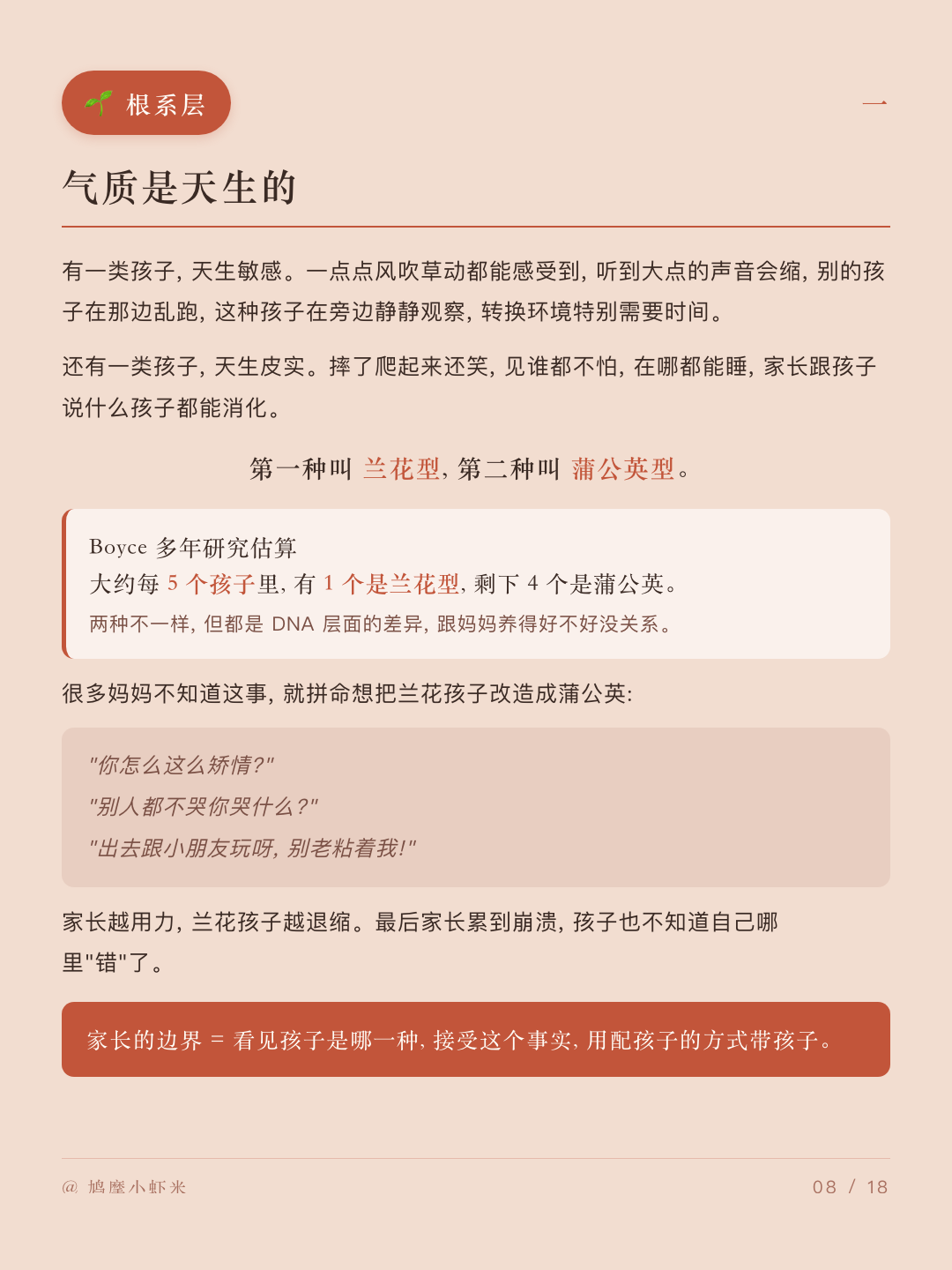 根系 · 气质天生